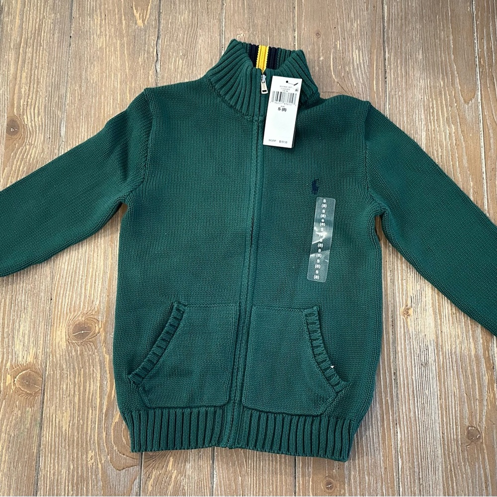 Polo by Ralph Lauren Green Kids Sweater